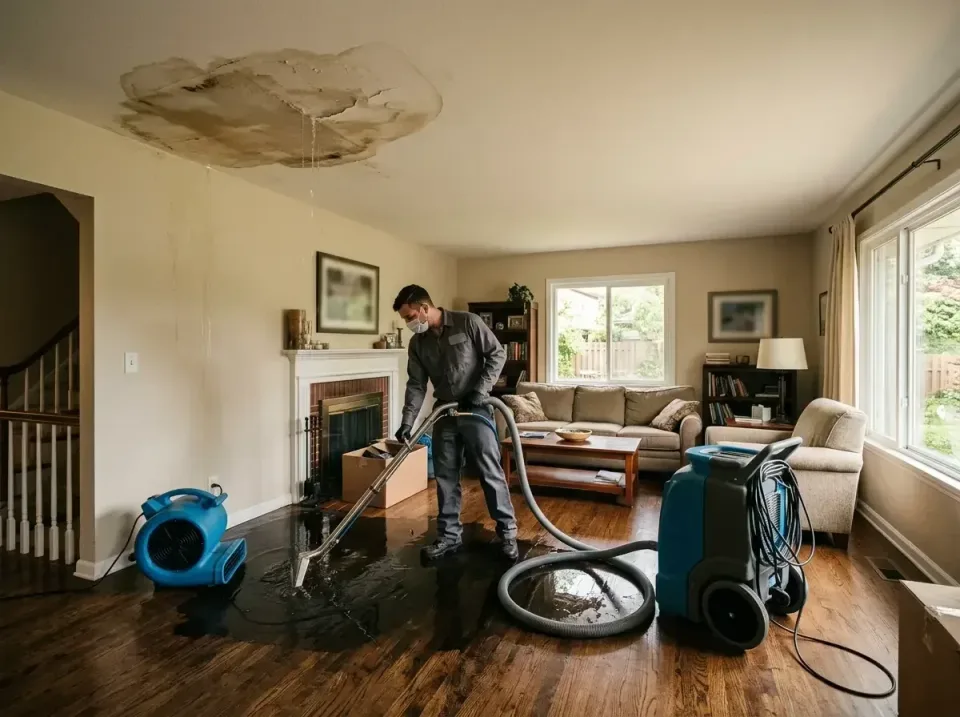attic-pipe-burst-ceiling-drip-008 — frequently asked questions, Water Damage Restoration & Carpet Care in Kensett, AR